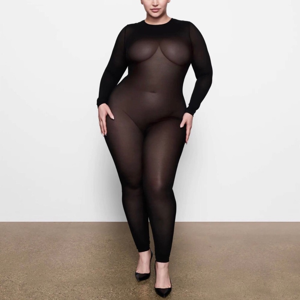 SKIMS Sheer Sculpt Catsuit
